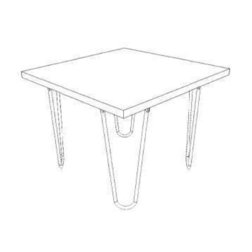 MD7052โต๊ะกาแฟไม้ดีไซน์โมเดิร์น รุ่น MD7052Dublin Collection