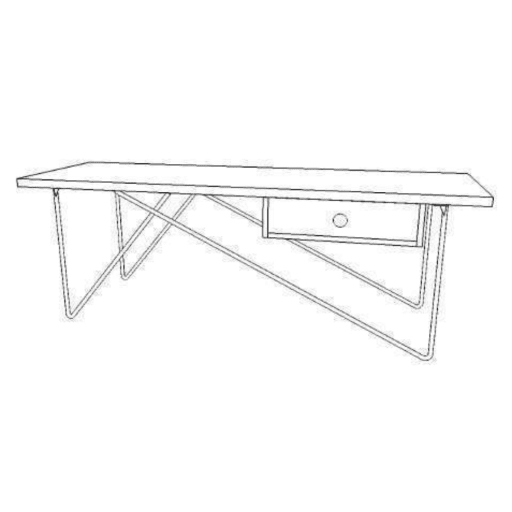 MD7060ตู้วางทีวีไม้พร้อมลิ้นชัก รุ่น MD7060Dublin Collection