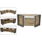 MD7101ตู้วางทีวีเข้ามุมไม้สไตล์วินเทจ รุ่น MD7101Glasgow Collection