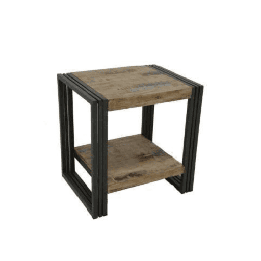 MD7107โต๊ะข้างโซฟาไม้สไตล์วินเทจ รุ่น MD7107Glasgow Collection