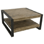 MD7122โต๊ะกลางไม้ทรงสี่เหลี่ยมสไตล์อินดัสเทรียล รุ่น MD7122Glasgow Collection