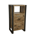 MD7123ตู้ลิ้นชักไม้สไตล์อินดัสเทรียล รุ่น MD7123Glasgow Collection