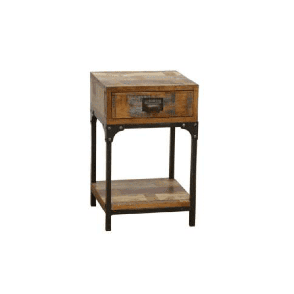 MD7206โต๊ะข้างโซฟาไม้ 1 ลิ้นชัก รุ่น MD7206Liverpool Collection