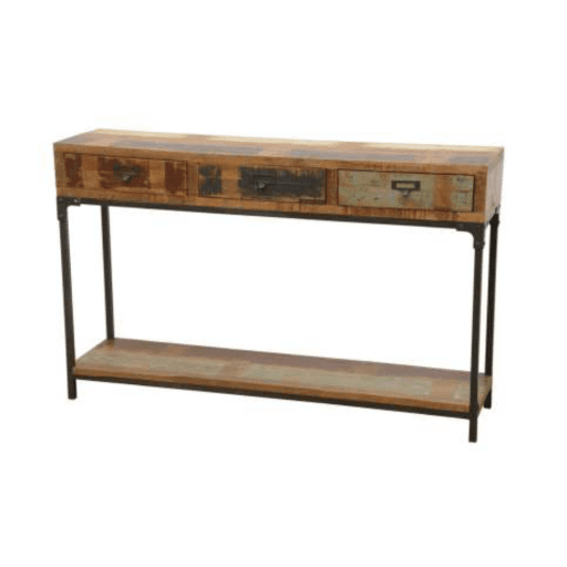 MD7208โต๊ะคอลโซลไม้ 3 ลิ้นชัก รุ่น MD7208Liverpool Collection