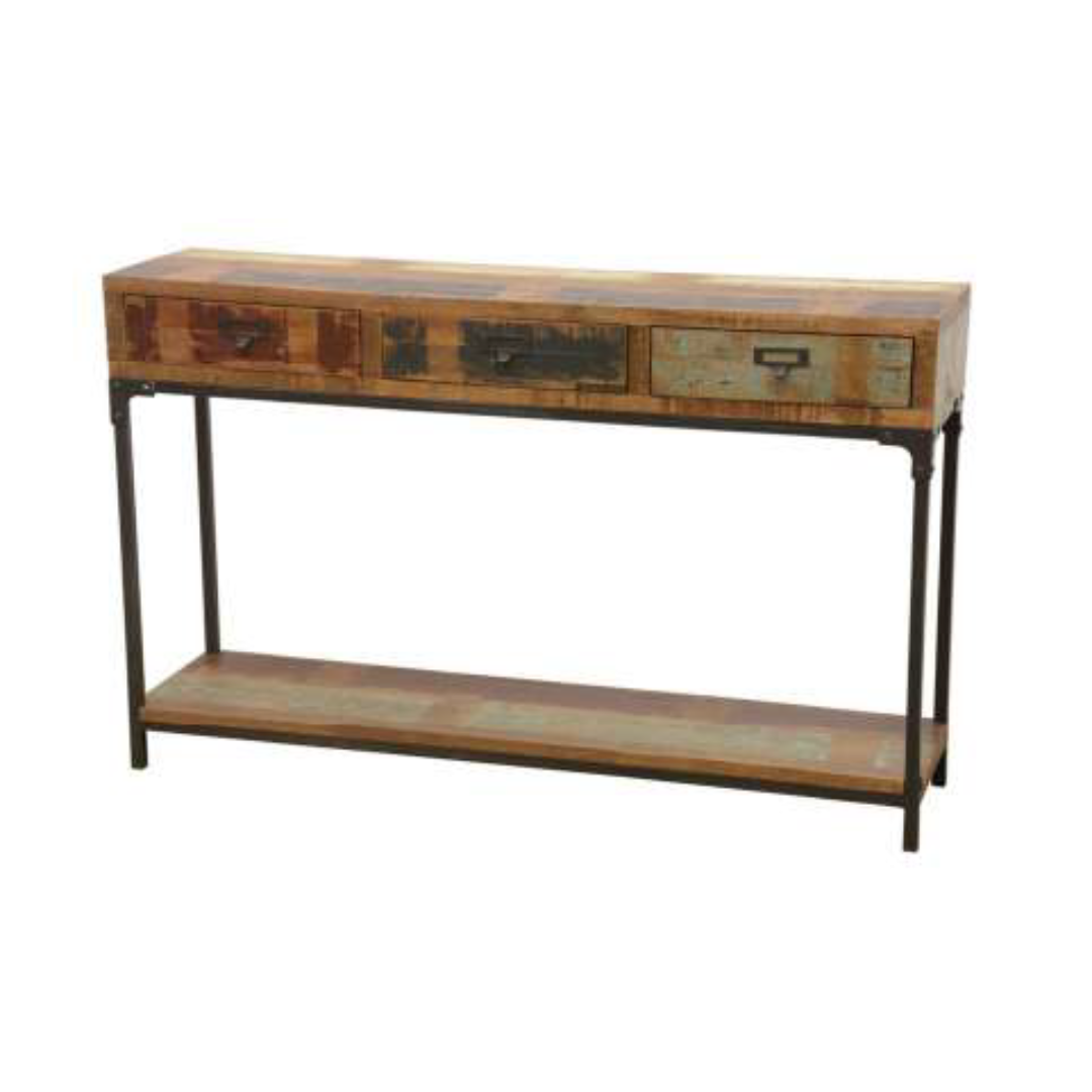 MD7208 MD7208โต๊ะคอลโซลไม้ 3 ลิ้นชัก รุ่น MD7208Liverpool Collection