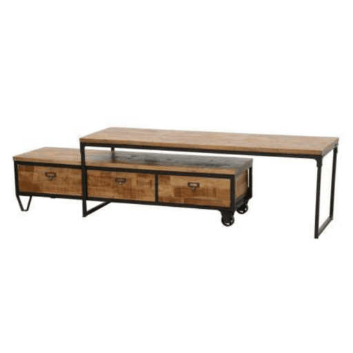 MD7223ตู้วางทีวีไม้ 3 ลิ้นชัก รุ่น MD7223Liverpool Collection