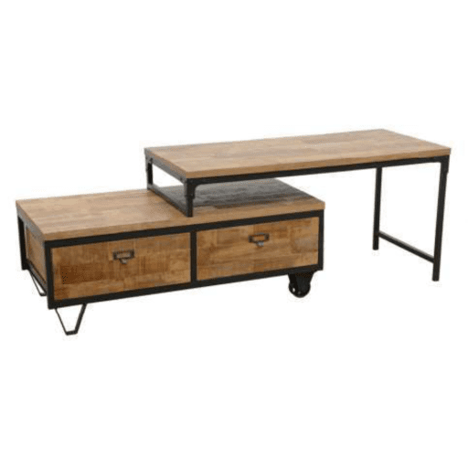 MD7224ตู้วางทีวีไม้ 2 ลิ้นชัก รุ่น MD7224Liverpool Collection