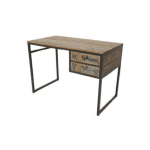 MD7260KDโต๊ะทำงานไม้โครงเหล็กพร้อมลิ้นชัก รุ่น MD7260KDLiverpool Collection