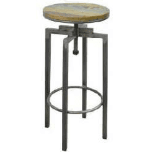 MD7275 3เก้าอี้สตูลสูงปรับระดับไม้รีไซเคิลโครงเหล็ก รุ่น MD7275-3Liverpool Collection