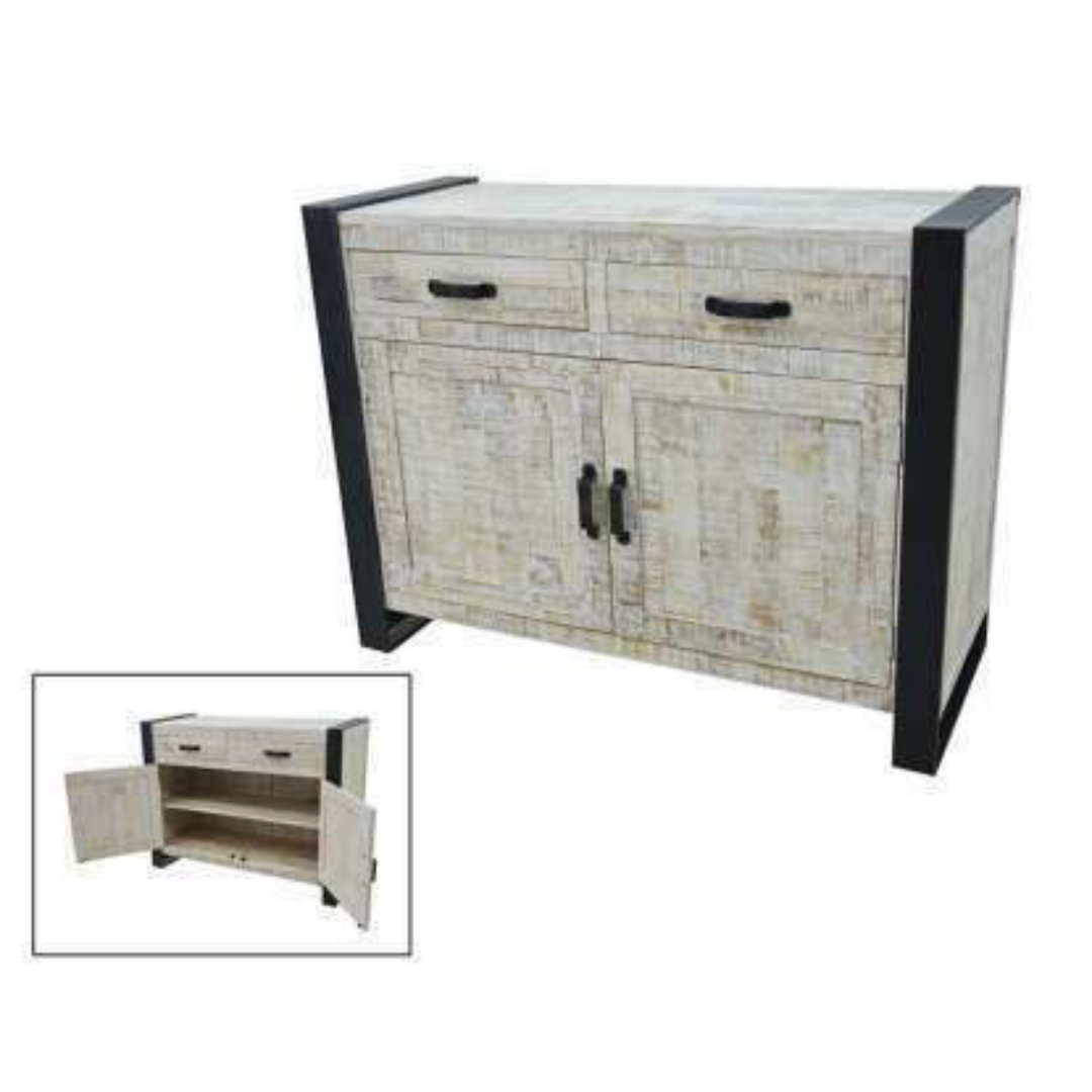 MD7502 1 MD7502 1ตู้บัฟเฟต์ไม้ 2 ประตู 2 ลิ้นชัก รุ่น MD7502-1Madisson Collection