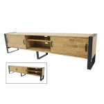 MD7527KDตู้วางทีวีไม้บานเลื่อน รุ่น MD7527KDMadisson Collection