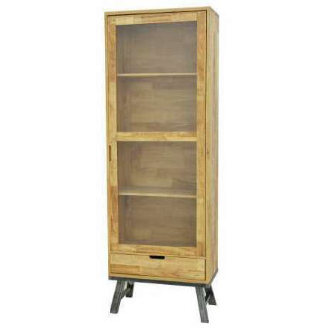 MD7703 MD7703ตู้โชว์กระจกไม้ 1 ประตู 1 ลิ้นชัก รุ่น MD7703New Orleans Collection