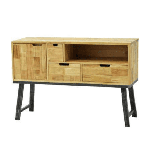 MD7708โต๊ะเครื่องแป้งไม้ 1 ประตู 3 ลิ้นชัก รุ่น MD7708New Orleans Collection