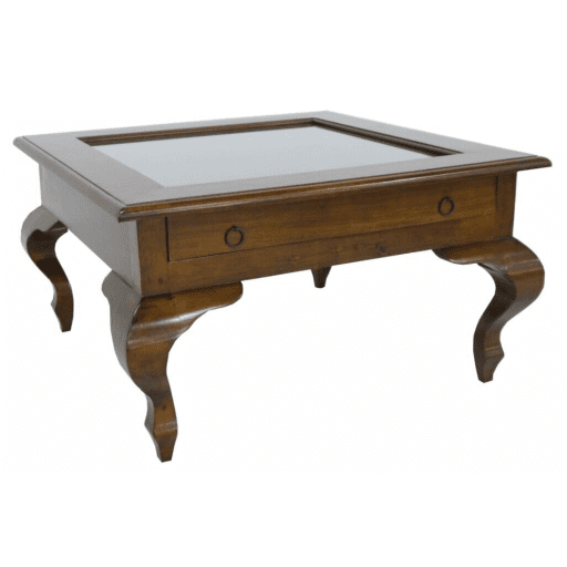 MD8009โต๊ะไม้กระจกพร้อมลิ้นชัก รุ่น MD8009Living Room