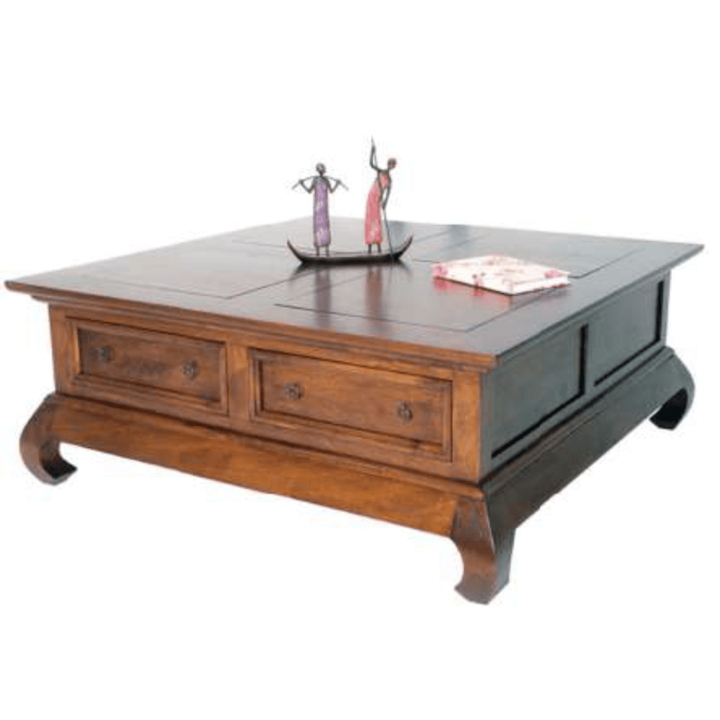 MD8095โต๊ะไม้สไตล์โอเปียม รุ่น MD8095Living Room