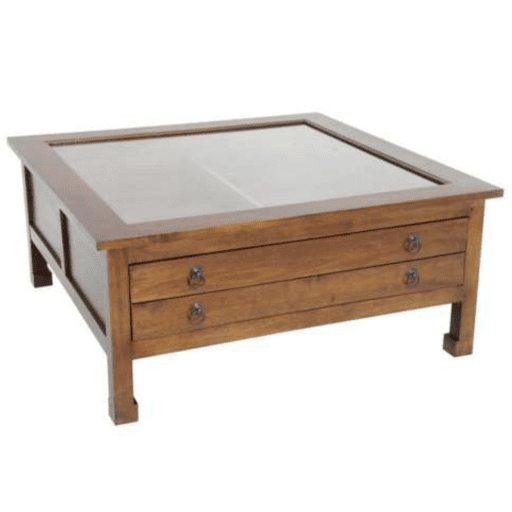 MD8148โต๊ะกลางไม้กระจก GLASS CHINA TABLE รุ่น MD8148Living Room