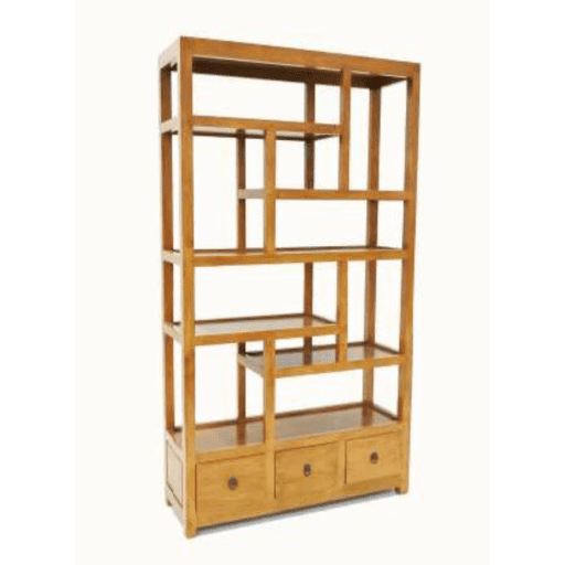 MD8156ชั้นวางหนังสือไม้ดีไซน์อิสระ รุ่น MD8156Book Shelf