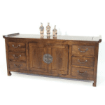 MD8186ตู้โชว์ไม้ 3 ลิ้นชัก 3 บานประตู รุ่น MD8184Cupboard