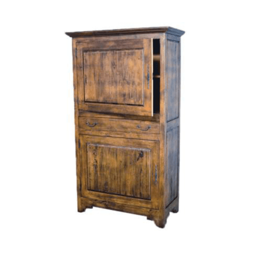 MD8192ตู้เก็บของไม้แท้พร้อมลิ้นชักและประตู 2 บาน - CABINET 1DRW 2DRS MD8192Bed Room