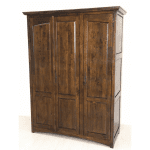 MD8223ตู้เสื้อผ้าแขวนไม้แท้ 3 ประตู - MD8223Bed Room