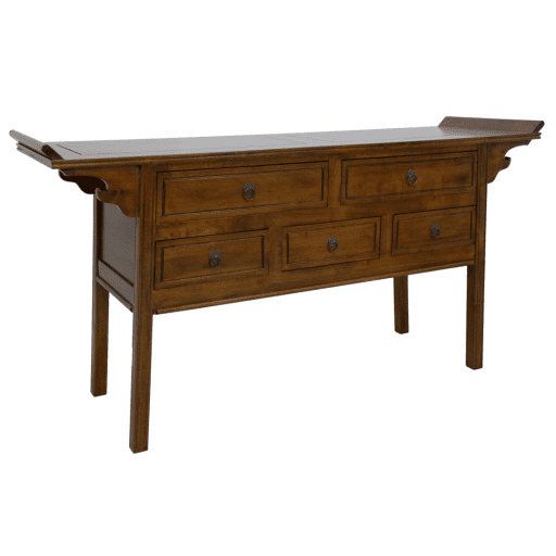 MD8228คอนโซลไม้สไตล์จีน 5 ลิ้นชัก - CHINA CONSOL 5DRWS MD8228Bed Room