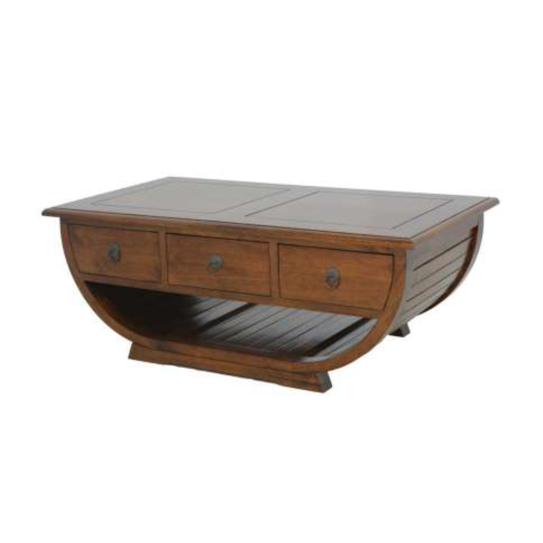 MD8233 MD8233โต๊ะกลางไม้ทรงครึ่งวงกลม รุ่น MD8233Living Room