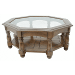 MD8276โต๊ะกระจกแปดเหลี่ยม รุ่น MD8276Living Room