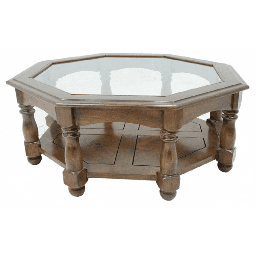 MD8276โต๊ะกระจกแปดเหลี่ยม รุ่น MD8276Living Room