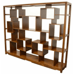 MD8285 2ชั้นวางของไม้สไตล์โมเดิร์น รุ่น MD8285-2Book Shelf