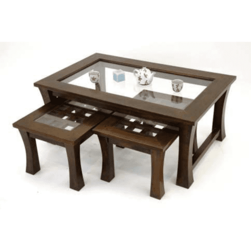 MD8319ชุดโต๊ะกลางไม้สไตล์โมเดิร์น รุ่น MD8319 (Set 3 ชิ้น)Living Room