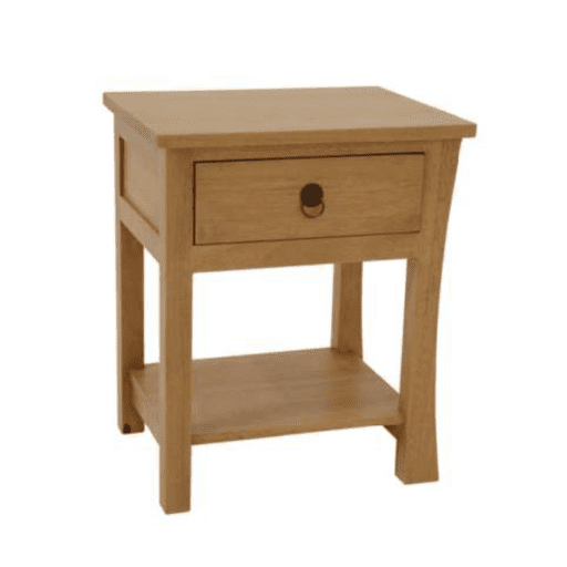 MD8333Rโต๊ะข้างเตียงไม้แท้ด้านขวา 1 ลิ้นชัก รุ่น MD8333RBed Room