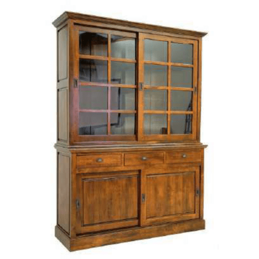 MD8383ตู้หนังสือไม้ 2 ส่วน พร้อมลิ้นชัก 3 ช่อง รุ่น MD8383Book Shelf