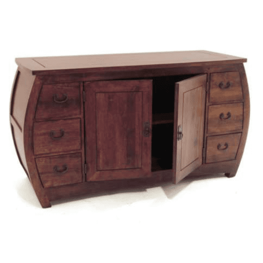 MD8392ตู้เก็บของไม้ดีไซน์โค้ง รุ่น MD8392Cupboard