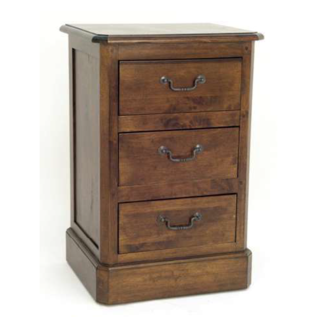 MD8403 MD8403โต๊ะข้างเตียงไม้ 3 ลิ้นชัก รุ่น MD8403Bed Room