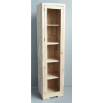 MD8416ตู้โชว์กระจกไม้ 1 ประตู รุ่น MD8416Book Shelf