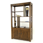 MD8511ตู้หนังสือไม้ 2 บานประตู รุ่น MD8511Book Shelf