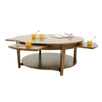 MD8601โต๊ะไม้พร้อมชั้นวางสไตล์โมเดิร์น รุ่น MD8601Living Room