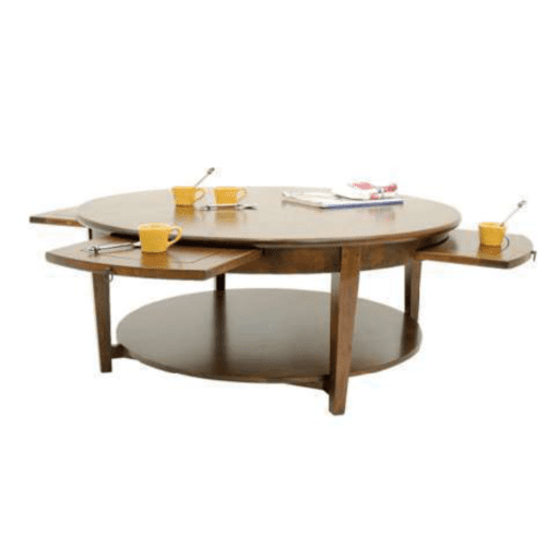 MD8601โต๊ะไม้พร้อมชั้นวางสไตล์โมเดิร์น รุ่น MD8601Living Room