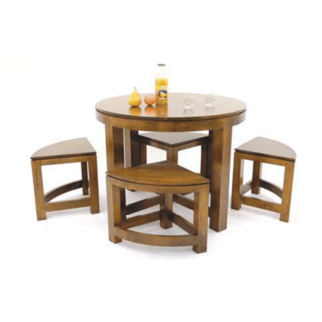 MD8630ชุดโต๊ะไม้พร้อมเก้าอี้ 4 ตัว รุ่น MD8630KitChen