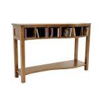 MD8650คอนโซลไม้แท้ รุ่น MD8650 พร้อมชั้นวาง CD สไตล์วินเทจBed Room