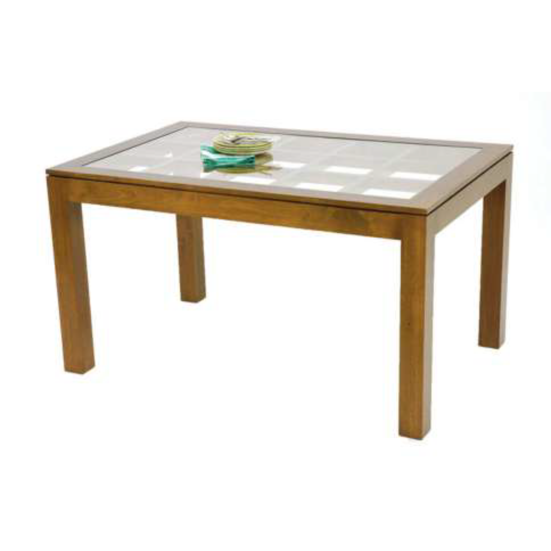 MD8652KD MD8652KDโต๊ะรับประทานอาหารไม้ รุ่น MD8652KD (กระจก 6 มม.)Dinning Room