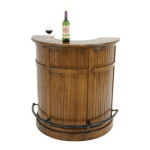 MD8663โต๊ะบาร์ทรงกลมไม้สไตล์โมเดิร์น รุ่น MD8663Bar