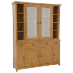 MD8693ตู้ลิ้นชักไม้ 6 ลิ้นชัก 4 ประตู แบบแยกส่วนสไตล์โมเดิร์น รุ่น MD8693Book Shelf