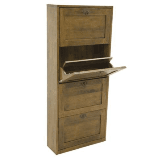 MD8752ตู้เก็บรองเท้าพร้อมบานเปิด 4 ชั้น รุ่น MD8752Accessorie