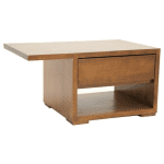 MD8786โต๊ะข้างเตียงไม้แท้ 2 ด้าน ดีไซน์เรียบหรู MD8786Bed Room