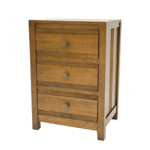 MD8838โต๊ะข้างเตียงไม้แท้ 3 ลิ้นชัก MD8838Bed Room