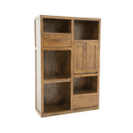 MD8843ชั้นวางหนังสือ 2 บานประตู 2 ลิ้นชัก รุ่น MD8843Book Shelf