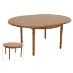 MD8893KDโต๊ะอาหารไม้ทรงกลม ขยายขนาดได้ รุ่น MD8893KDDinning Room