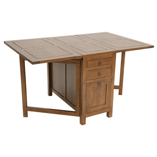 MD8980โต๊ะไม้สไตล์วินเทจพร้อมลิ้นชัก รุ่น MD8980KitChen