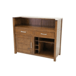 MD9037เคาน์เตอร์บาร์ไม้ 1 บานเปิด 2 ลิ้นชัก รุ่น MD9037Bar